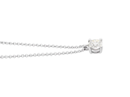 Jewellery - SOLITAIRE NECKLACE, 18K white gold - View 2