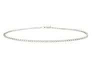 Jewellery - TENNIS BRACELET, 18K white gold - View 1