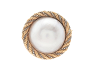 Jewellery - PÄRLBROSCH, 18K gold/white gold - View 1