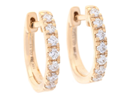 Jewellery - HOOP EARRINGS, 18K gold - View 1
