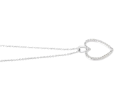 Jewellery - PENDANT/CHAIN, 18K white gold - View 2