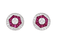 Jewellery - EARRINGS, 18K white gold - View 1