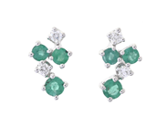 Jewellery - EARRINGS, 18K white gold - View 1