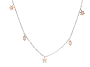 Jewellery - NECKLACE, 18K white gold/rose gold - View 1