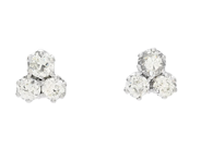 Jewellery - EARRINGS, 18K white gold - View 1