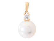 Jewellery - PEARL PENDANT, 18K gold - View 1
