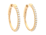 Jewellery - HOOP EARRINGS, 18K gold - View 1