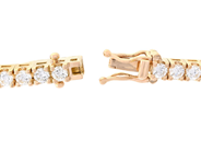 Jewellery - TENNIS BRACELET, 18K gold - View 3