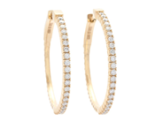 Jewellery - HOOP EARRINGS, 18K gold - View 1
