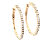 Jewellery - HOOP EARRINGS, 18K gold - View 1