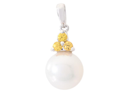 Jewellery - PEARL PENDANT, 18K white gold - View 1