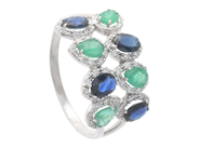 Jewellery - RING, 18K white gold - View 1