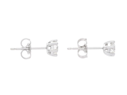 Jewellery - SOLITAIRE EARRINGS, 18K white gold - View 2