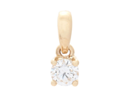 Jewellery - SOLITAIRE PENDANT, 18K gold - View 1
