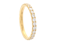 Jewellery - FULL ETERNITY RING, 18K gold - View 1