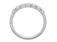 Jewellery - ETERNITY RING, 18K white gold - View 2
