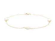 Jewellery - PEARL BRACELET, 18K gold - View 1