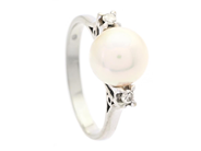 Jewellery - RING, 18K white gold - View 1