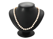 Jewellery - PEARL NECKLACE, cultured salt water pearls approx. 6,5-7,5 mm - View 1