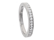 Jewellery - ETERNITY RING, 18K white gold - View 1