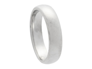 Jewellery - PLAIN RING, 18K white gold - View 1