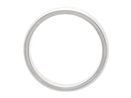 Jewellery - PLAIN RING, 18K white gold - View 2
