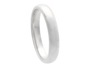 Jewellery - PLAIN RING, 18K white gold - View 1