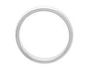 Jewellery - PLAIN RING, 18K white gold - View 2