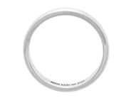 Jewellery - PLAIN RING, 18K white gold - View 2