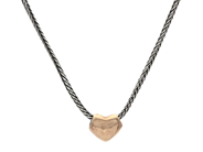 Jewellery, PENDANT/CHAIN, sterling silver/8K gold, in auction: General – Tuesday 28 July
