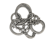 Jewellery, BROOCH, pewter, in auction: General – Tuesday 28 July