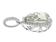 Jewellery - PENDANT, 18K white gold - View 2