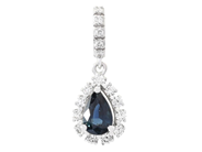 Jewellery - PENDANT, 18K white gold - View 1