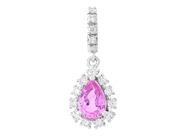 Jewellery - PENDANT, 18K white gold - View 1