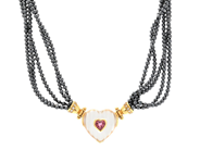 Jewellery - NECKLACE, 5-radig - View 1