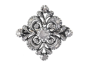 Jewellery - BROOCH, silver/oädel metal - View 1