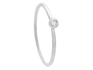 Jewellery, SOLITAIRE RING, 18K white gold, in auction: Lilla jewellery – Tuesday 14 July