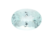 Gemstones, AQUAMARINE, oval-cut, in auction: Lilla jewellery – Tuesday 14 July