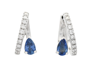 Jewellery - EARRINGS, 18K white gold - View 1