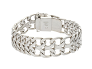 Jewellery, BRACELET, fishbone link, in auction: Lilla jewellery – Tuesday 14 July