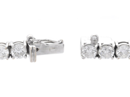 Jewellery - TENNIS BRACELET, 18K white gold - View 3