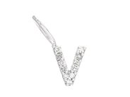 Jewellery - LETTER PENDANT, letter V - View 1