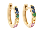 Jewellery - HOOP EARRINGS, 18K gold - View 1