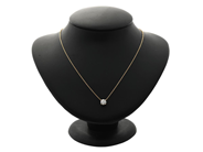 Jewellery - SOLITAIRE NECKLACE, 18K gold - View 2