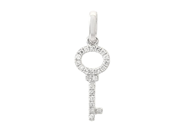 Jewellery - PENDANT, 18K white gold - View 1