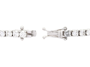 Jewellery - TENNIS BRACELET, 18K white gold - View 3
