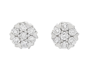 Jewellery - EARRINGS, 18K white gold - View 1