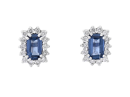 Jewellery - EARRINGS, 18K white gold - View 1