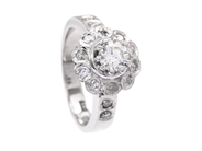 Jewellery - RING, 18K white gold - View 1