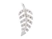 Jewellery - PENDANT, 18K white gold - View 1